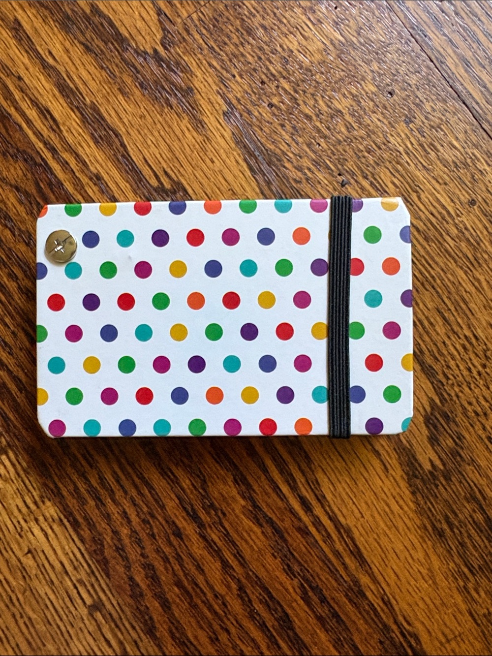 Polka Dot Card Wheel Wallet